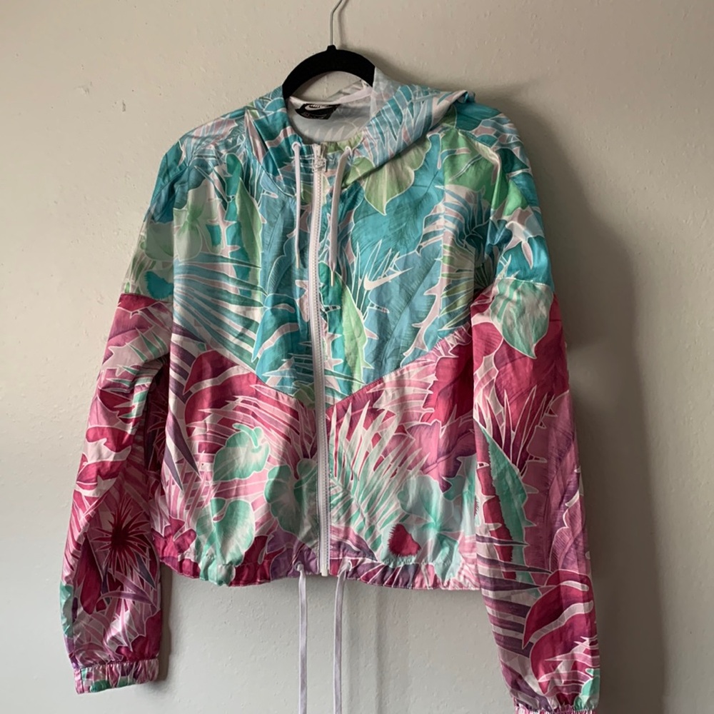 Nike Tropical Print Jacket with Hood